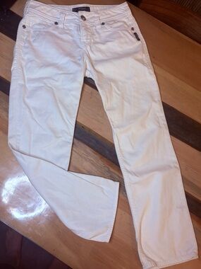 Silver Jeans Women’s Ankle-Length White Jeans